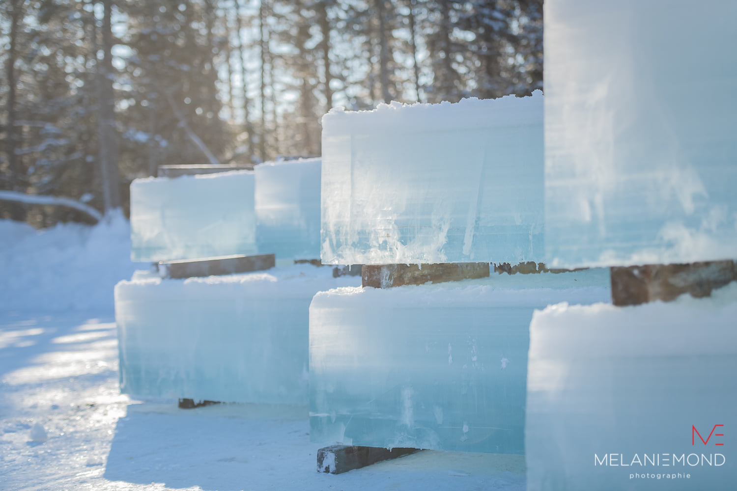 Ice sculpture festival and outdoor fun in Saint-Côme - Bonjour Nature